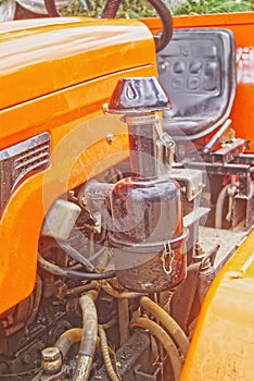Tractor engine