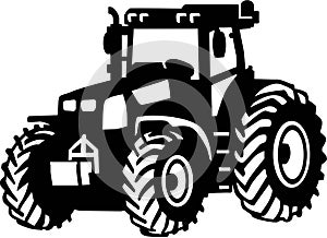 Tractor Farm vector photo