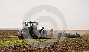 Tractor farming