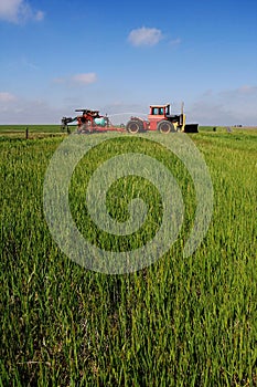 Tractor and Fertilizer photo