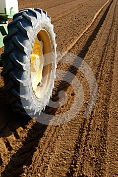 Tractor at field