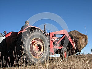 Tractor with Front-end Loader