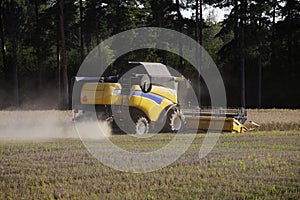 Tractor and harvester