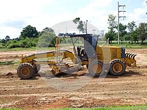 Tractor heavy construction equipment