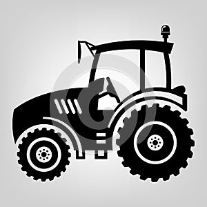 Tractor icon photo