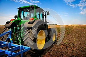 Tractor - modern agriculture equipment