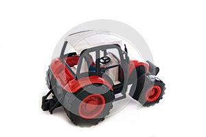 Tractor red toy