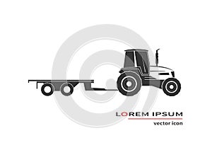 Tractor with trailer