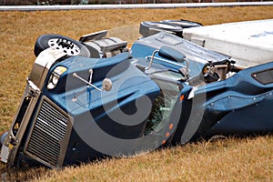 Tractor trailer accident