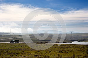 Tractor with trailer