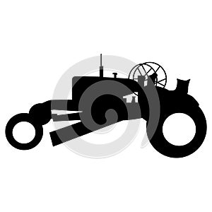 Tractor vector eps illustration by crafteroks