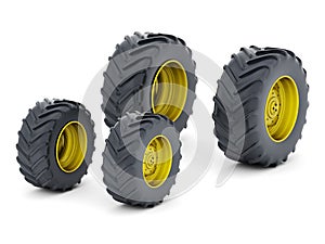 Tractor wheels