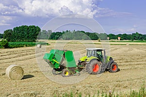 Tractors and harvesting