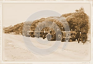 Tractors, old tractors, farm, machinary