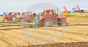 Tractors at Ploughing Championship.