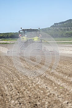 tractors Their use has made it possible to substantially reduce the labor force used in agricultural work