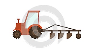 Tractors vector farm agriculture tractor vehicle