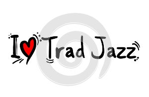 Trad Jazz music style photo