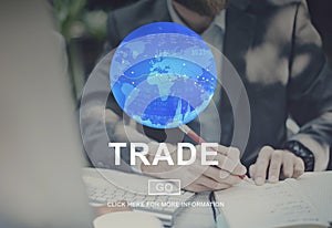 Trade Barter Commerce Exchange Merchandise Concept