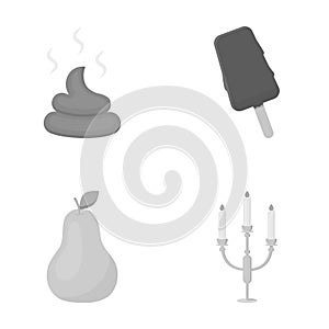 Trade, entertainment, business and other web icon in monochrome style.rest, sex, hygiene, icons in set collection.