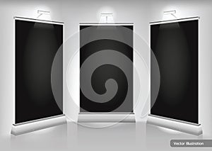 Trade exhibition stand display.