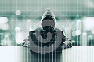 Trade and malware concept