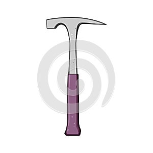 trade masons hammer cartoon vector illustration photo