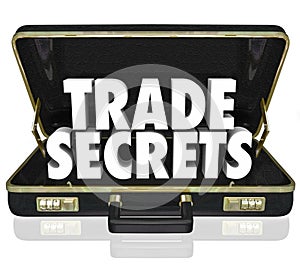 Trade Secrets Briefcase Business Proprietary Information Intellectual Property