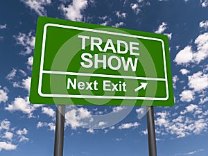 Trade show next exit