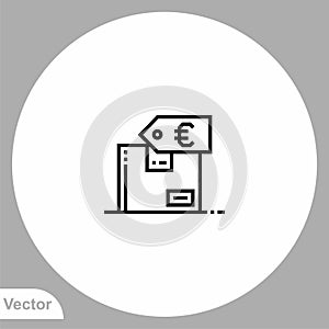 Trade vector icon sign symbol