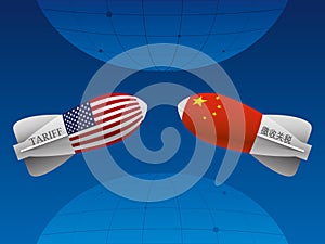 Trade war between China and USA