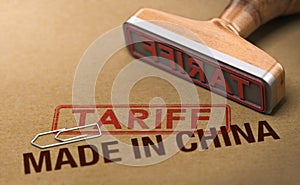 Trade War, Tariff For Goods and Products Made in China