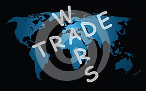 Trade Wars world map