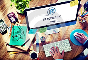 Trademark Brand Rights Protection Copyright Concept