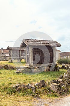 Tradicional Espigueiro, dry corn SatÃ£o, Portugal