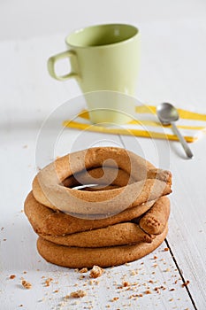 Tradicional portuguese pastry rings