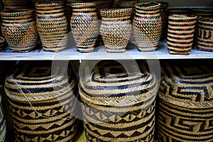 Tradicional straw baskets on Amazon shop