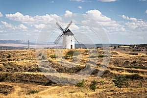 Tradicional Windmill in Teruel, Spain photo