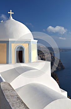 Tradiitonal church in Greece