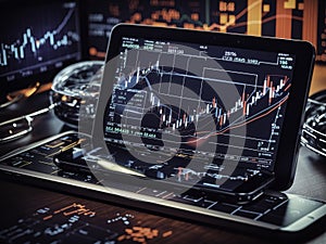 Trading Charts on a Display