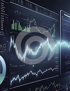 Trading Charts on a Display