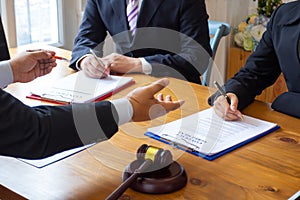 Trading documents and joint venture documents are brought to the investors to sign together within the legal counsel's office