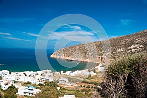 Tradisinal village on Naxos island