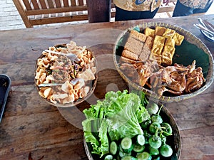 Tradisional Food Sundanese photo
