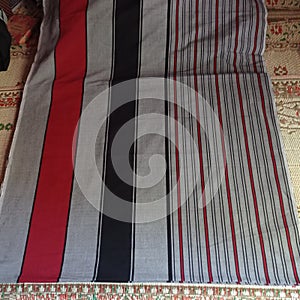 Tradisonal woven fabric home industri culture toraja