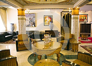 Tradition arabic lobby interior