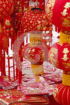 Tradition decoration lanterns of Chinese
