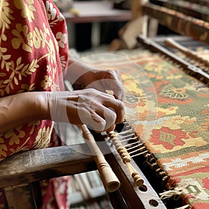 tradition of Indian Patola weaving 9