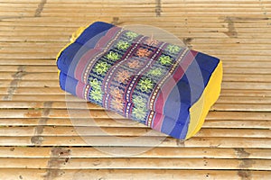 Tradition native Thai style pillow pattern