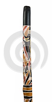 Traditional Aboriginal Australian Didgeridoo.